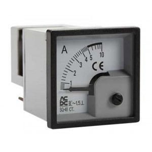 48x48 5A AC DIRECT AMMETER