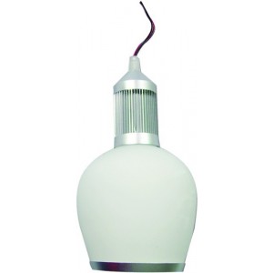 LED PENDANT LIGHT FITTING 15W PURE WHITE 133DIA x 245MM