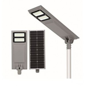 100W Sol. Street Light C/W 64W Pv Panel 12.8V/42AH Battery