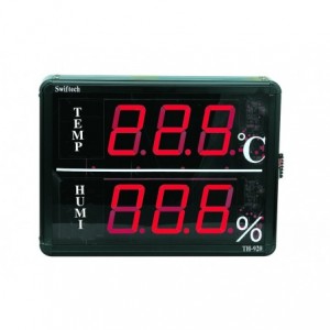LARGE TEMP &amp; HUNIDITY INDICATOR 0-100DEG C / 0-100%