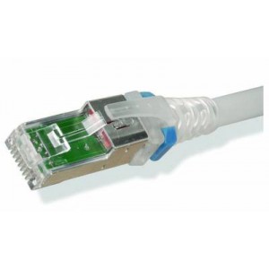 Siemon ZM6A-S05M-02 CAT6A Shielded Modular Cord - 5m White