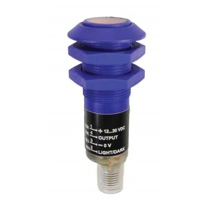 SHORT HOUSING M18 RRX FOR TRANSP 0.8m PNP M12 PLUG 12-30VDC
