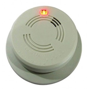 Wireless Photoelectric Smoke Detector 100DB For Ssg