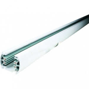 230VAC 4 Wire 1M Track For Track Lighting Black