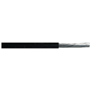 1.0 Black Silicone Cable /20M