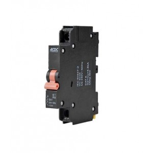 50A 1 POLE 4.5kA D-CURVE MINI RAIL MCB