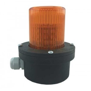 Sirenco LED Beacon Amber 90-260VAC