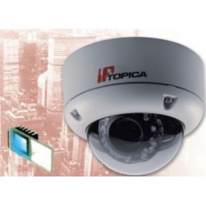1/4" Ir Vandal Proof IP Dome Camera