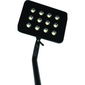 12x1W(12W) LED WALL LAMP WITH BRACKET 50K HOUR IP54 WARM WHI
