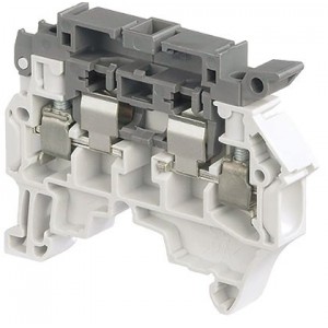 4MMÂ² Screw Clamp Terminal Block - Fused
