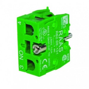 1 N.o. Add On Contact Block