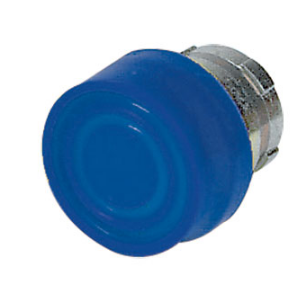 Blue Booted Pushbutton Head