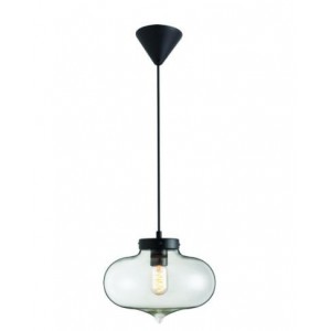 230V 40W E27 Pendant Light Clear Glass