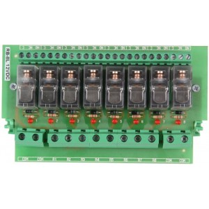 8-WAY Relay Board 12VDC Open Base