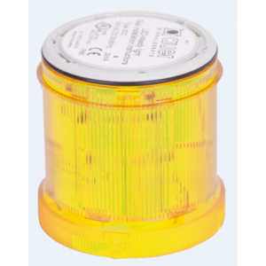 110-120VAC FLASHING YELLOW LIGHT LED 2Hz 70mm