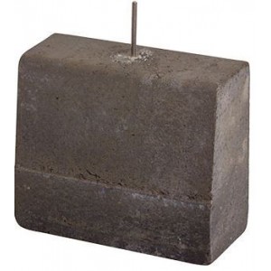 35KG Concrete Ballast With Mounting Stud For Solar Mounting