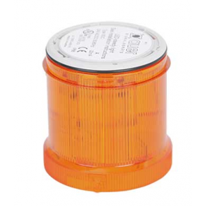 230-240VAC STROBE AMBER LIGHT LED 1.4Hz 70mm
