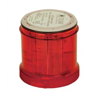 230-240VAC STROBE RED LIGHT LED 1.4Hz 70mm