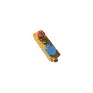 3-WAY Control Station LIGHT+E-STOP C/W Schucko Socket