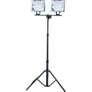 2x (2x26W) WORK LAMP WITH ELEC BALLAST AND TRIPOD STAND