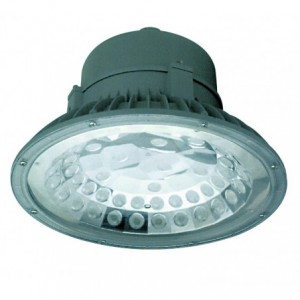 230VAC Warm White LED Alum. High BAY100W 58LED IP66