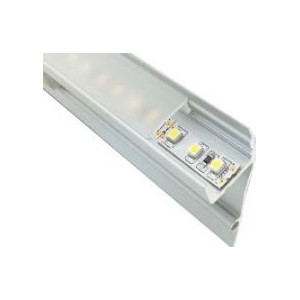 2M Surface Aluminium Profile With Frosted Diffuser
