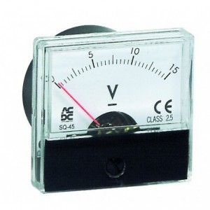 50x50 AMMETER 30A DC DIRECT CONNECTED