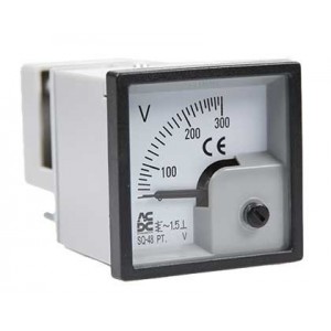 48x48 VOLTMETER 0-300VAC