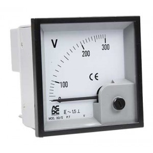 Voltmeter 0-300V AC
