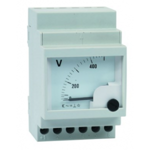 Voltmeter 0-30V DC Din Mount