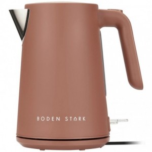 Boden Stark 1.7L Soft Touch Kettle - Brown