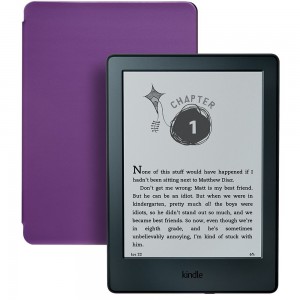 Kindle for Kids Bundle (Includes latest Kindle E-reader and Case) - Purple Cover