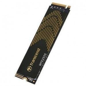 TRANSCEND 2TB MTE255S PCI-E GEN 4X4 M.2 NVMe 2280 SSD 3D NAND -7400 MB/s Read 6500 MB/s Write- Graphen Heat Spreader -1200TBW