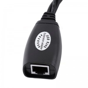 USB Over Cat5e Cat6 Extender HUB