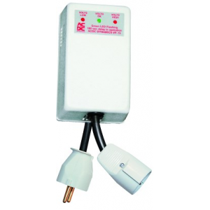 15A PLUG-IN VOLTAGE PROTECTOR GREY C/W SCHUKO SOCKET.PLUG &amp;