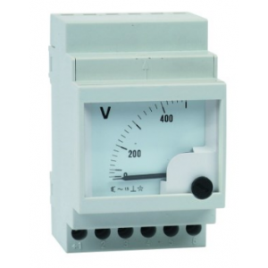Voltmeter 0-300VAC Din Mount