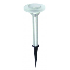 LED Alum. Garden Light Acrylic Diffuser 230V