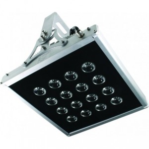 LED FLOOD 100W 8400LM-90-250VAC-1.8-2A-6500K-300x285x150mm