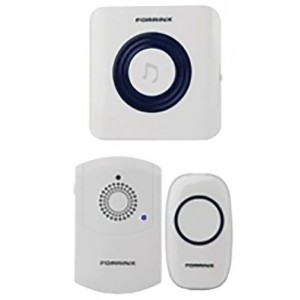 WIRELESS VIBRATING &amp; FLASHING DOORBELL (KIT)