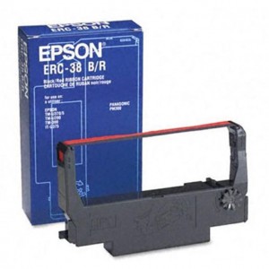 Epson ES015376 ERC38 Black and Red Ribbon for TM210 300A