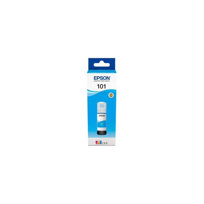 Epson ET03V24A 101 EcoTank Cyan Ink Bottle