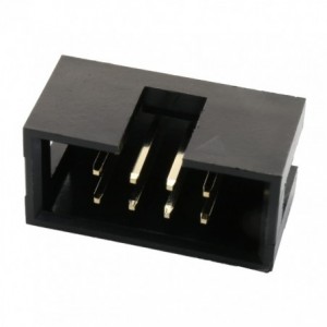 HEADER BOX STR PCB 2x4W 2.54 H8.8mm BHC88-08SG0BK00NO1