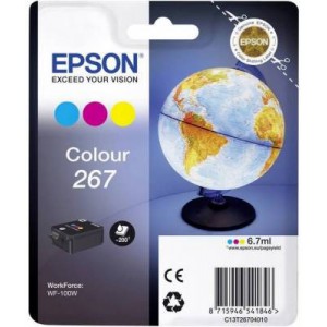  Epson T2670 Ink Cartridge ingle pack 3-in-1 Colour WF-100