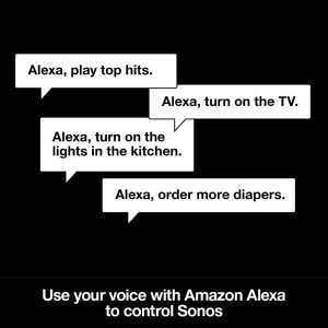 Sonos Beam Compact Smart TV Soundbar with built-in Amazon Alexa voice control - Black