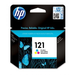 HP 121 HCC643HE Tri-colour Ink Cartridge