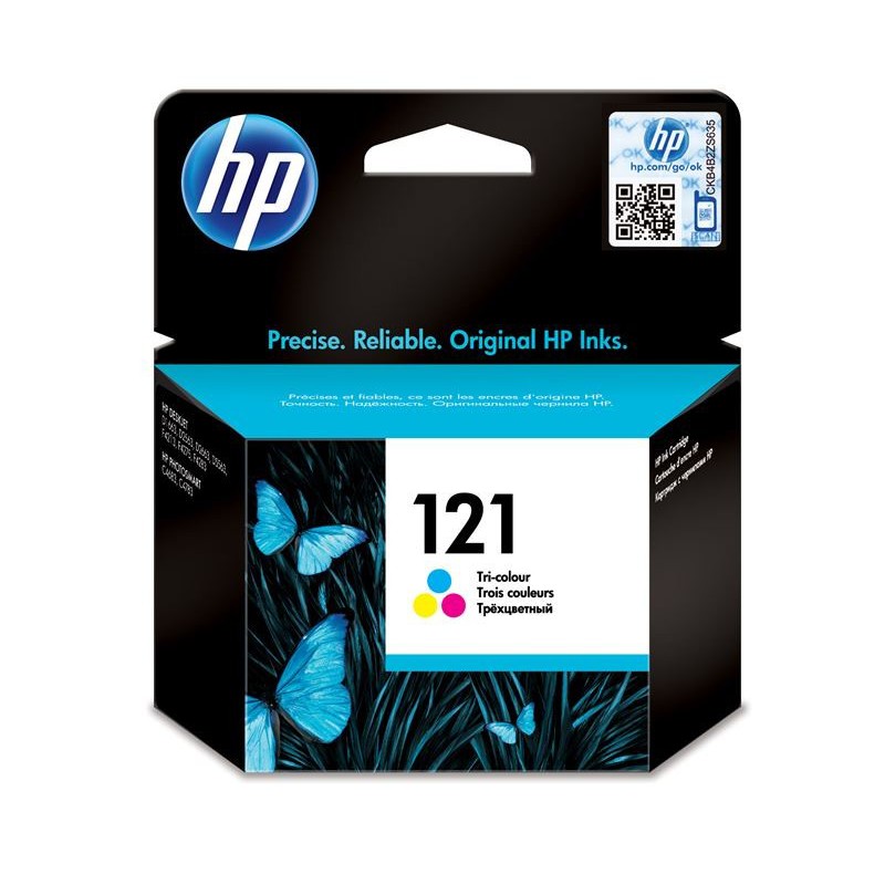 HP 121 HCC643HE Tri-colour Ink Cartridge