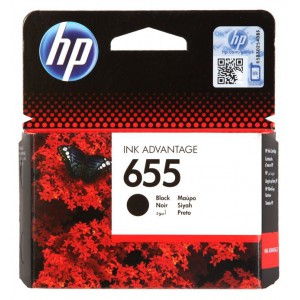 HP HCZ109AE 655 Black Ink Advantage Cartridge