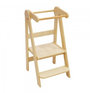 Foldable Adjustable Kids Helper Step Stool