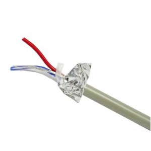 CABLE SIGNAL 2C SCREEN 1mm - PER METER H121P100-GY *DBK*