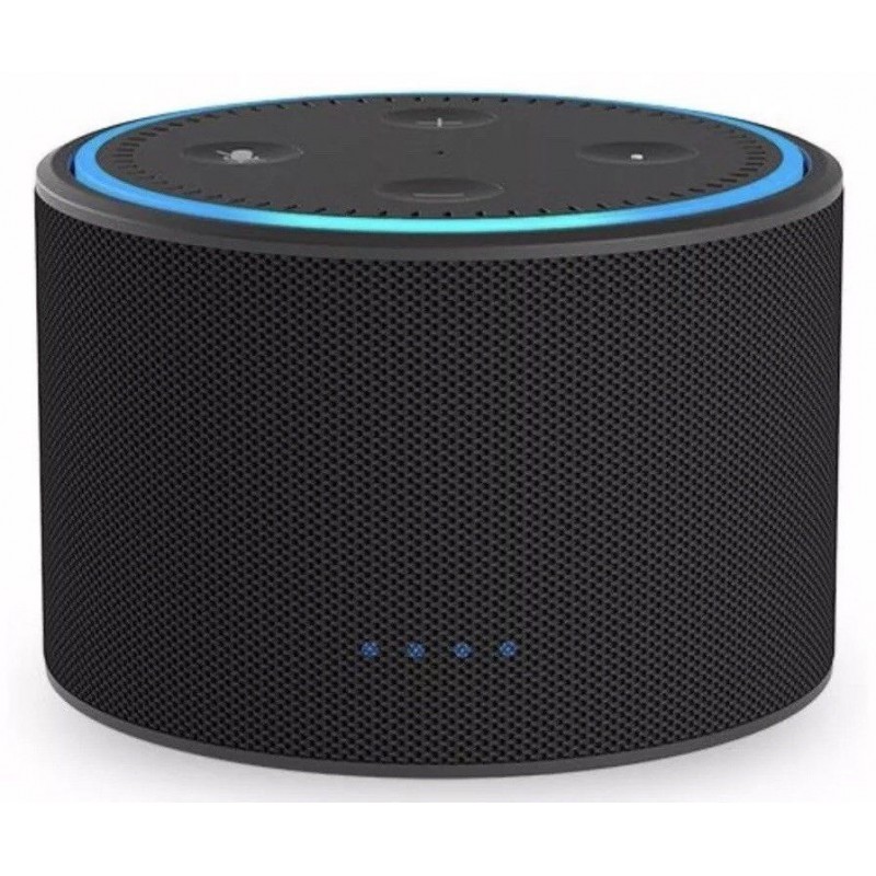 DOX Portable Battery Base for Amazon Echo Dot - Black